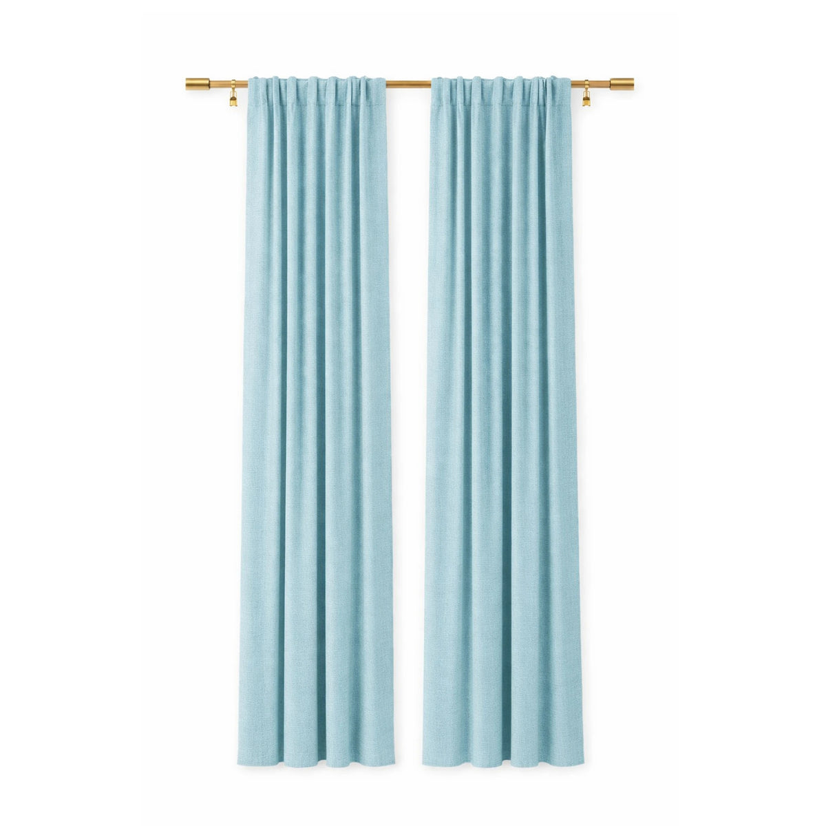 Sunbrella Canvas Curacao Curtain - Image 1 | ZIPCushions