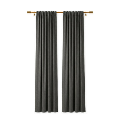Sunbrella Canvas Flanelle Curtain