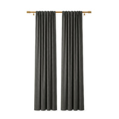 Sunbrella Canvas Flanelle Curtain