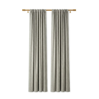 Sunbrella Canvas Granite Curtain