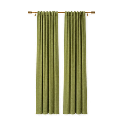 Sunbrella Canvas Lichen Curtain