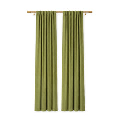 Sunbrella Canvas Lichen Curtain