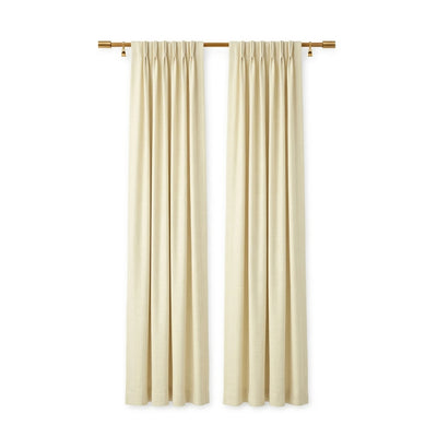 Sunbrella Canvas Lin Curtain