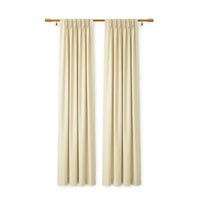Sunbrella Canvas Lin Curtain