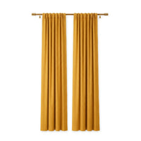 Sunbrella Canvas Mimosa Curtain