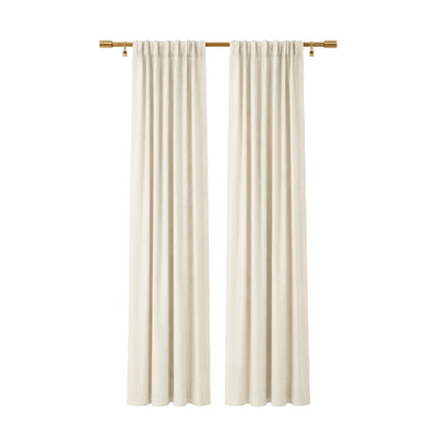 Sunbrella Canvas Natural Curtain