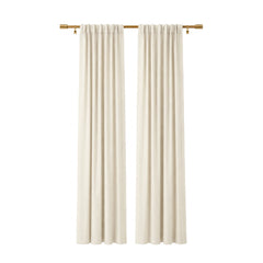 Sunbrella Canvas Natural Curtain