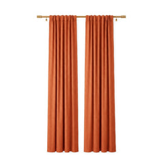 Sunbrella Canvas Pumpkin Curtain
