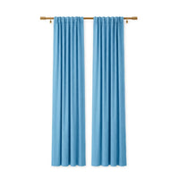 Sunbrella Canvas Sky Blue Curtain