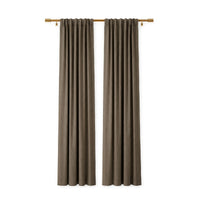 Sunbrella Canvas Taupe 5461 Curtain