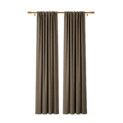 Sunbrella Canvas Taupe 5461 Curtain