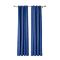Sunbrella Canvas True Blue Curtain