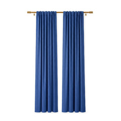 Sunbrella Canvas True Blue Curtain