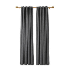 Sunbrella Cast Charcoal Curtain