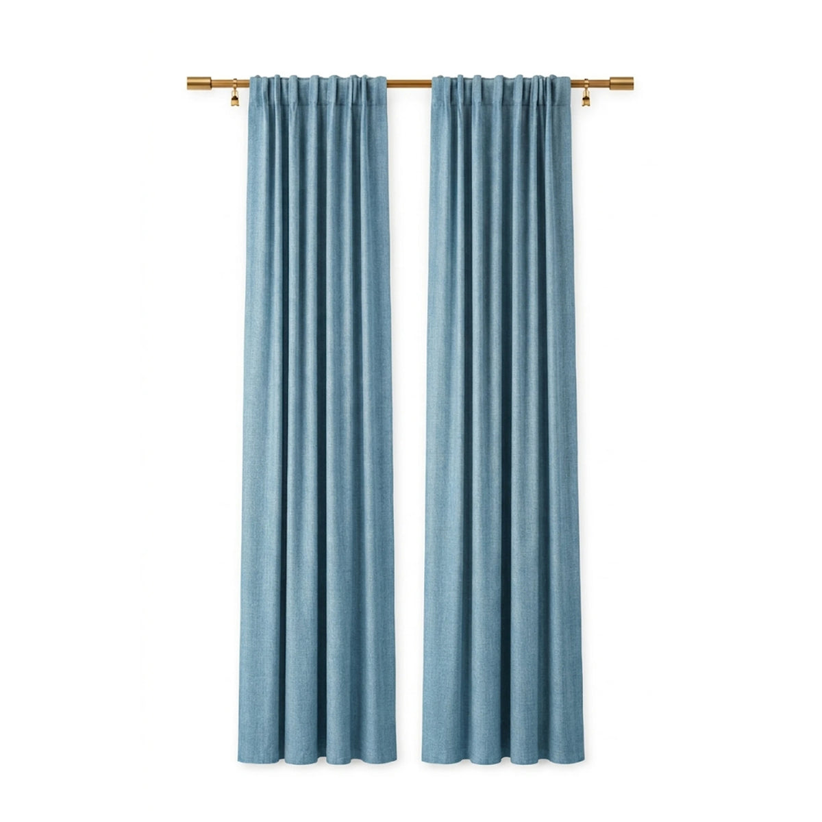 Sunbrella Cast Horizon Curtain - Image 1 | ZIPCushions