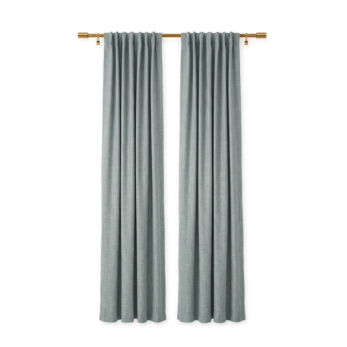 Sunbrella Cast Mist Curtain - Image 1 | ZIPCushions