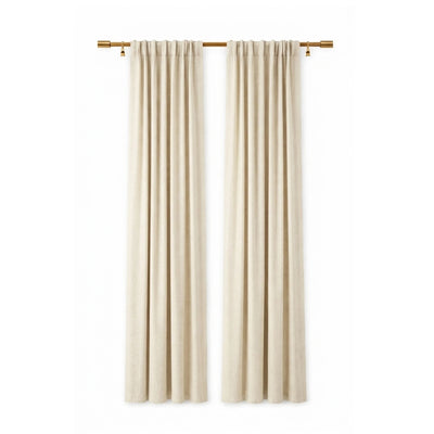 Sunbrella Cast Pumice Curtain