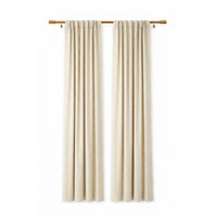 Sunbrella Cast Pumice Curtain