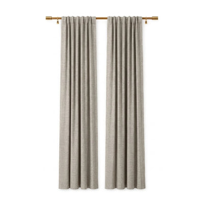 Sunbrella Cast Silver Curtain