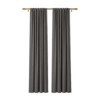 Sunbrella Deauve Ardoise Curtain