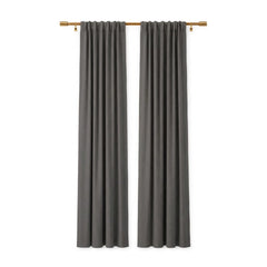 Sunbrella Deauve Ardoise Curtain
