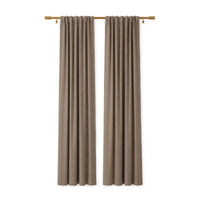 Sunbrella Deauve Taupe Curtain