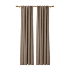 Sunbrella Deauve Taupe Curtain