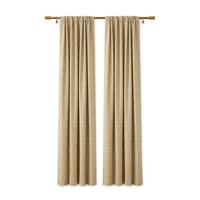 Sunbrella Dupione Sand Curtain