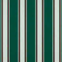 Sunbrella Fancy Stripe Forest Green Curtain