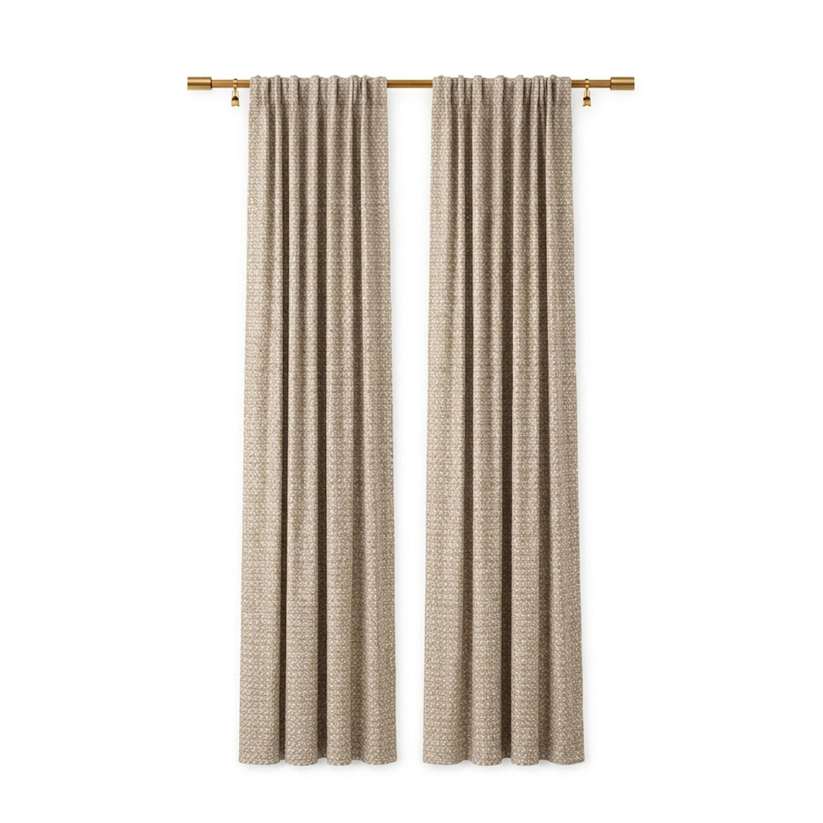 Sunbrella Lopi Antique Curtain - Image 1 | ZIPCushions