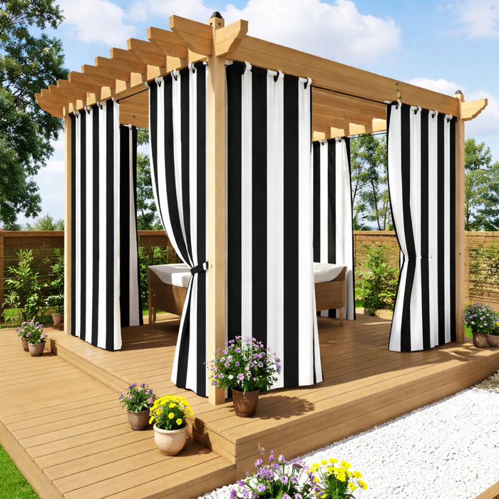 Sunbrella Cabana Classic Curtain - Image 3 | ZIPCushions