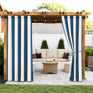 Sunbrella® Cabana Regatta Curtain