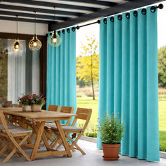 Sunbrella Canvas Aruba Curtain - alternate view