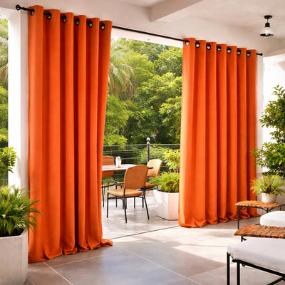 Sunbrella Canvas Tuscan Curtain - alternate view