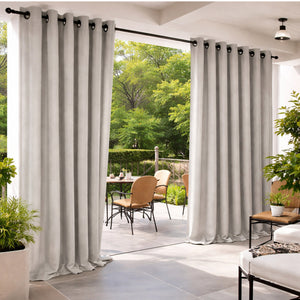 Sunbrella® Cast Silver Curtain