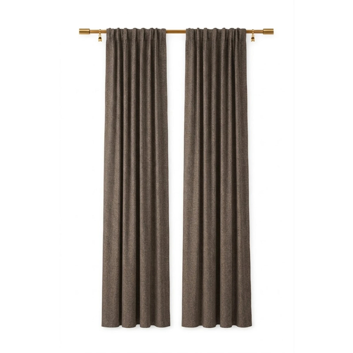 Sunbrella Lopi Coconut Curtain - Image 1 | ZIPCushions