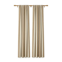 Sunbrella Maxim Heather Beige Curtain