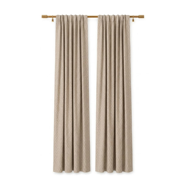 Sunbrella Natte Canvas Curtain - Hover Image