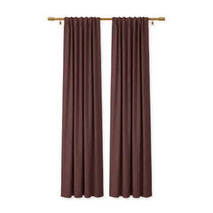 Sunbrella Natte Carmine Curtain
