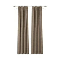 Sunbrella Natte Heather Grey Curtain