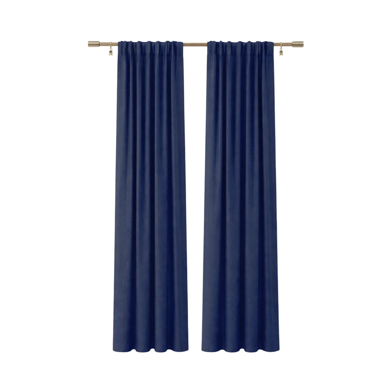 Sunbrella Navy Blue Curtain