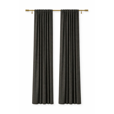 Sunbrella Spectrum Carbon Curtain