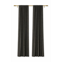 Sunbrella Spectrum Carbon Curtain