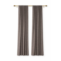 Sunbrella Spectrum Graphite Curtain