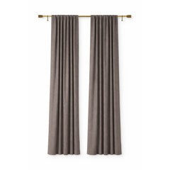 Sunbrella Spectrum Graphite Curtain