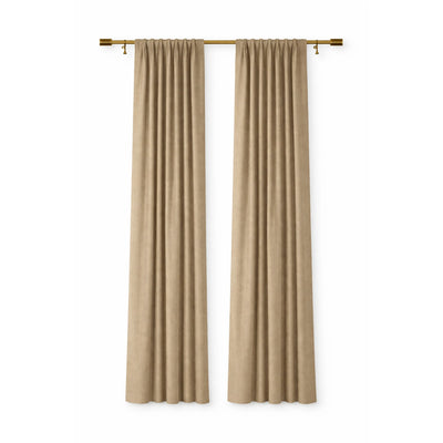 Sunbrella Spectrum Mushroom Curtain