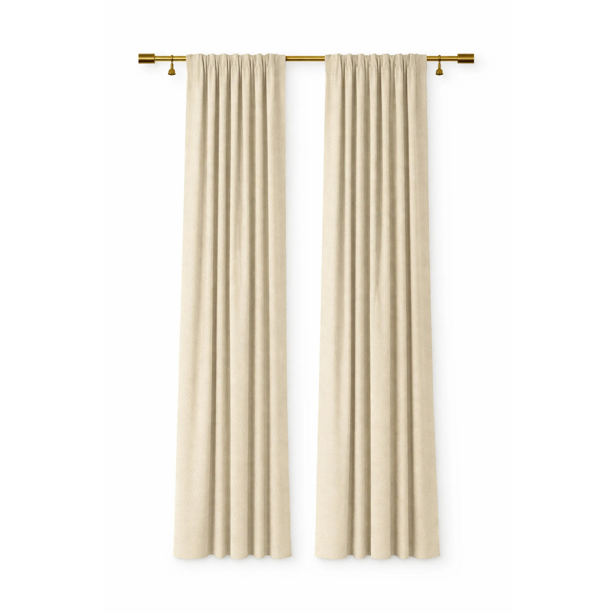 Sunbrella Spectrum Sand Curtain - Image 1 | ZIPCushions
