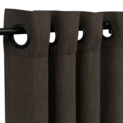 Taupe Luxury Plush Drape - alternate view