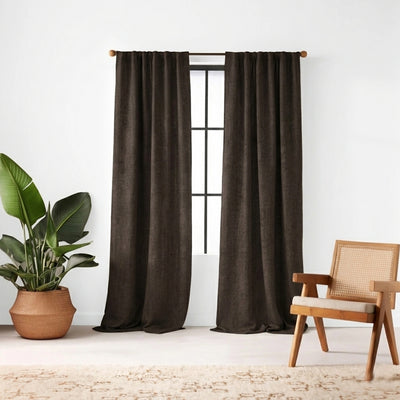 Taupe Luxury Plush Drape - Primary image