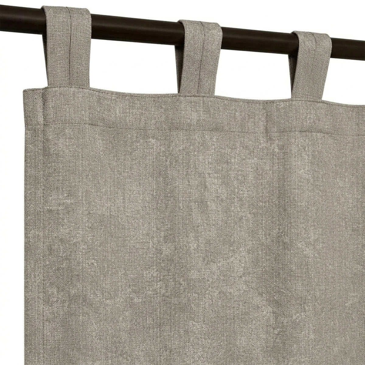 Titanium Grandiose Cotton Blend Curtain - view 5